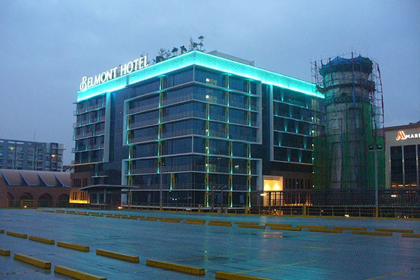 壹号娱乐照明的户表装璜灯用在菲律宾酒店工程项目