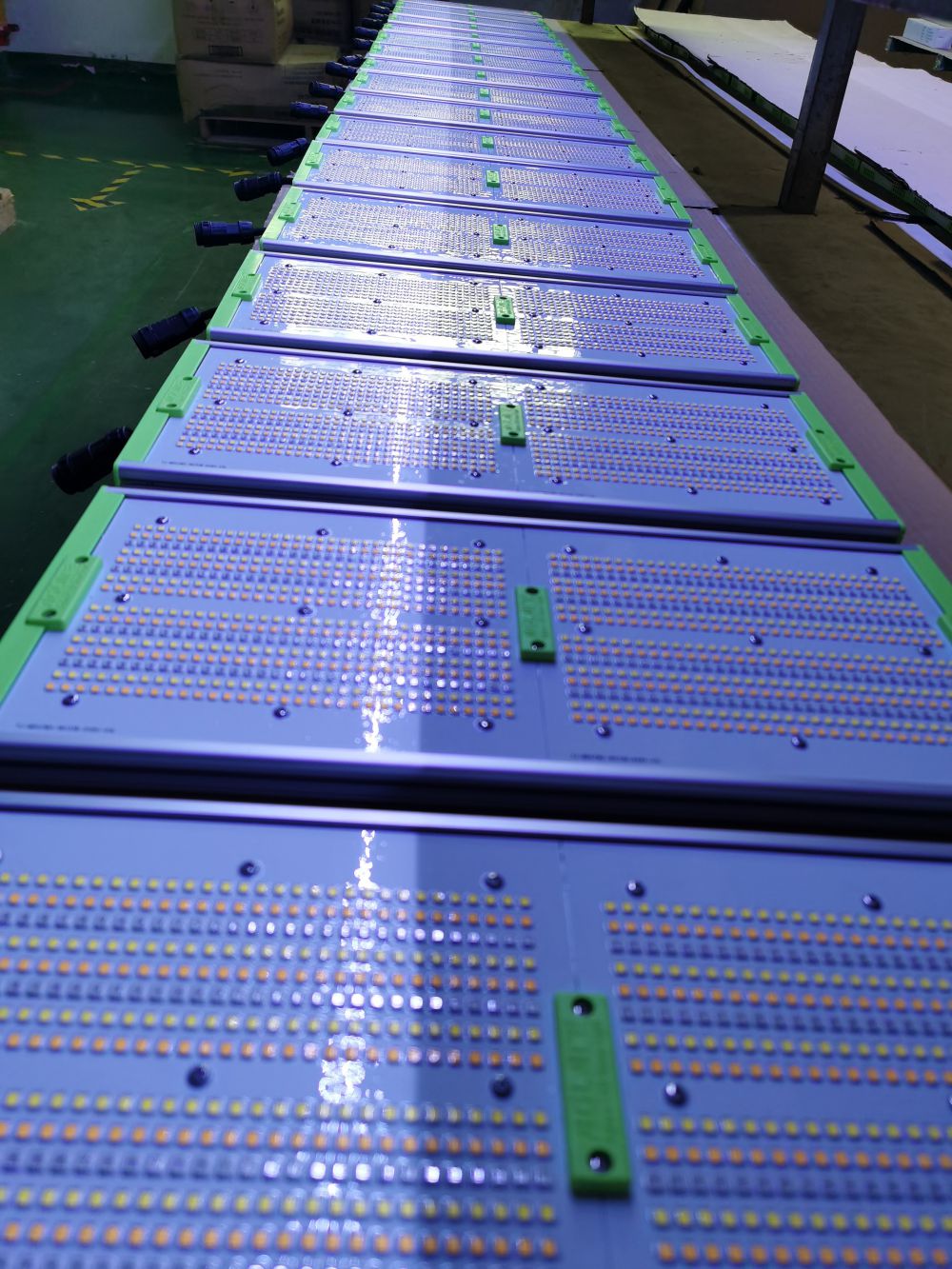 壹号娱乐光电的ＳＭＤＬＥＤ用于公司自产的植物成长灯